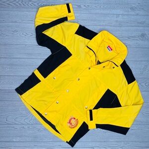 Vintage Marlboro lizard rock yellow black coat promotional jacket collectible xl